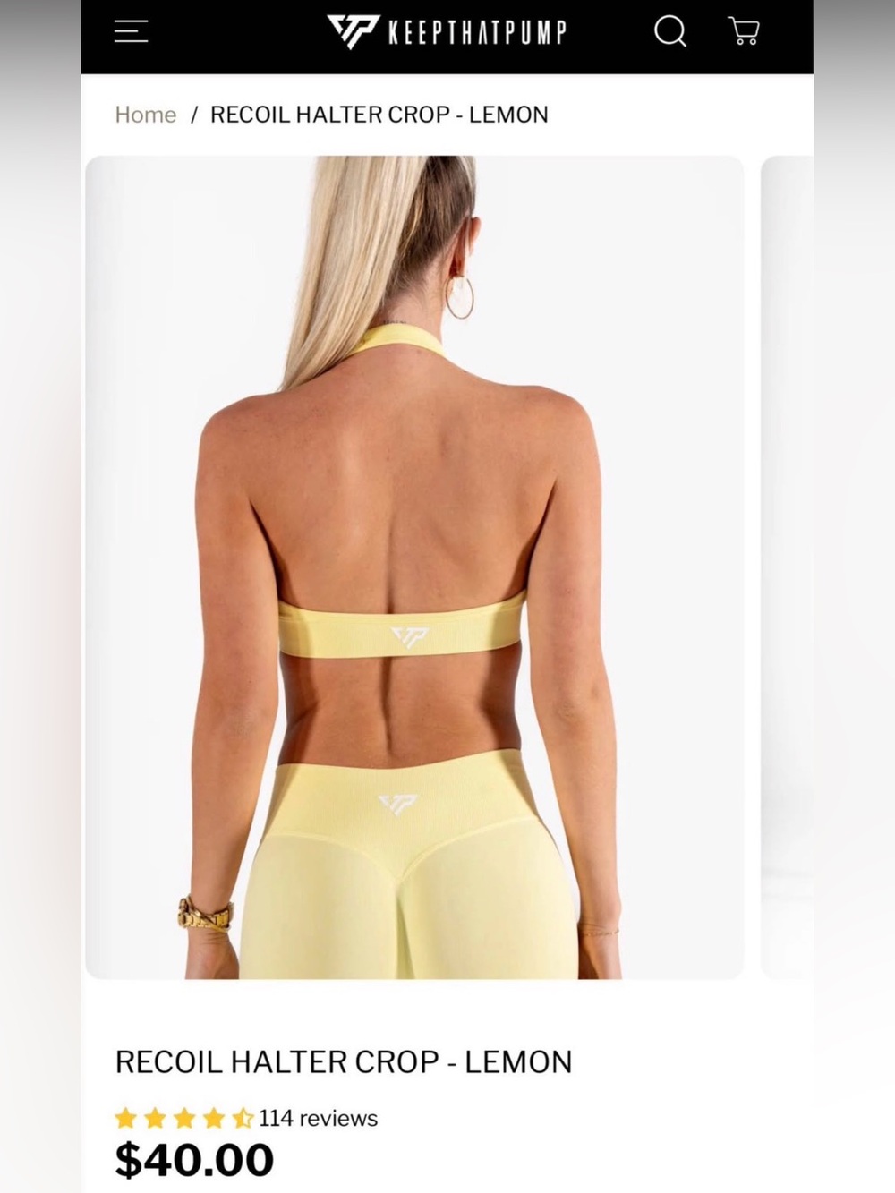 KTP Matching Set - Lemon - Picture 2 of 6